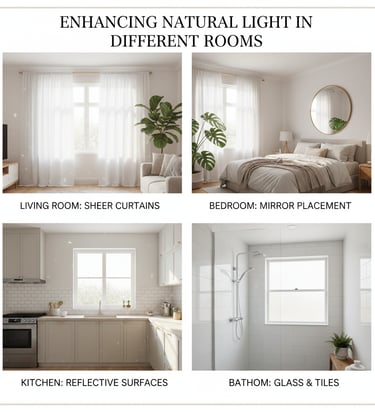 home decor - enhancing natural light