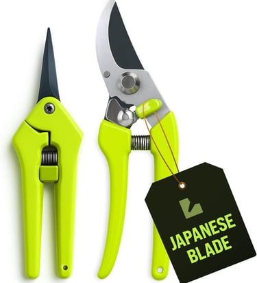 2-Pack Stainless Steel Gardening Scissors