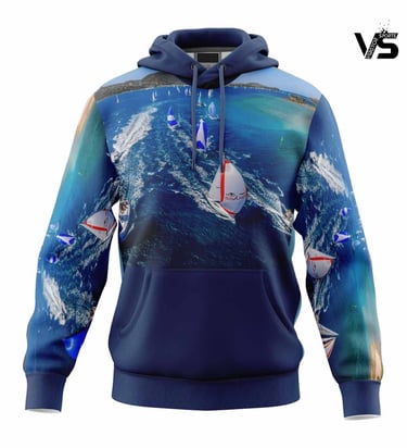 custom made sublimated hoodie
