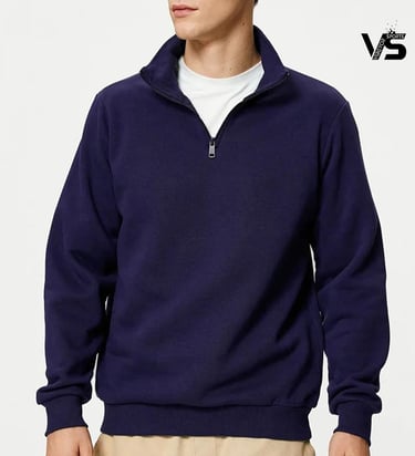 half zipper sweatshirt