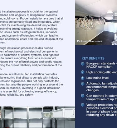 Our Cold Room features