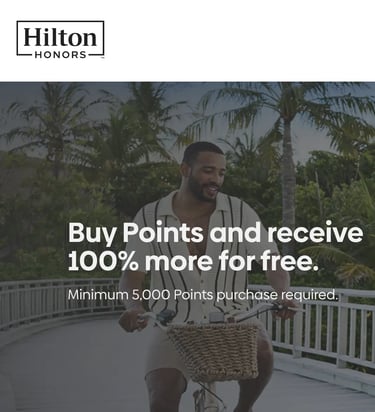 Hilton Buy Points Bonus 100%
