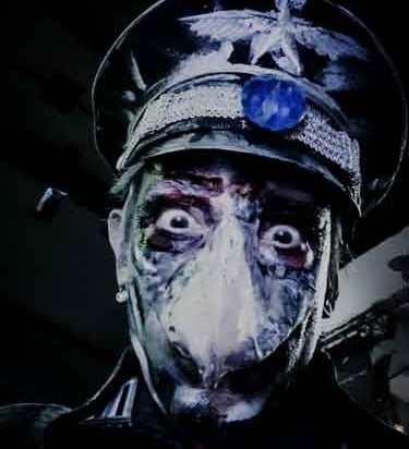 David Noir • Un officier allemand à bec d'aigle et au yeux hagards  