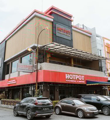 Outlet Cemara Hotpot di Komplek Cemara Asri, Medan