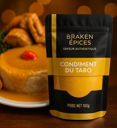 Braken Épices – Condiment du taro camerounais, épices africaines traditionnelles