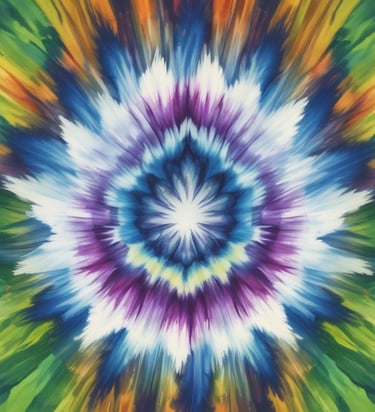 A fashion retail display features mannequins dressed in vibrant clothing. One mannequin wears a blue dress, while another is in an orange dress. Various accessories, such as handbags and shoes, are placed around the mannequins in a neatly arranged storefront. The backdrop includes paneling with artistic designs and muted lighting contributes to a chic ambiance.