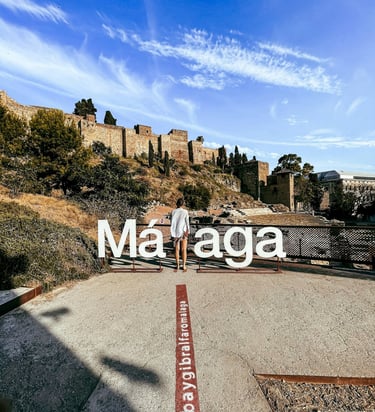 Alcazaba of Málaga fortress in Málaga
