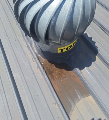Water leak inspection on IBR roof system, Lonehill, Sandton