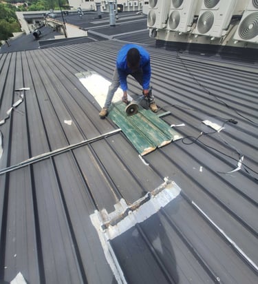 Roof repair Lonehill Shopping Center