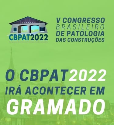 desenho para o Congresso Brasileiro de Patologias das construções CBPAT 2022 portico de Gramado-RS