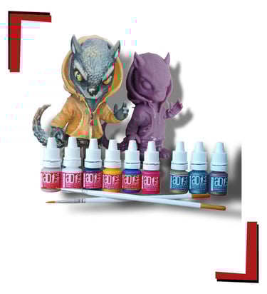 AD 164 Figuras para pintar MONKRI AD