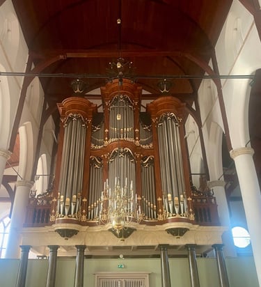 Orgel Franeker Martinikerk, concert Annerieke van den Broek