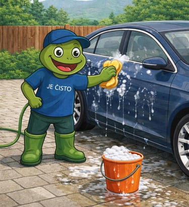 Notranje čiščenje avtomobilov