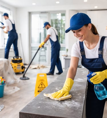 Post-renovation cleaning