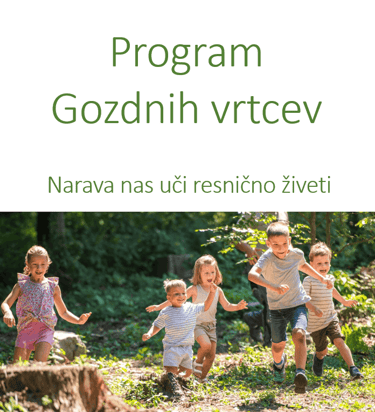 Program gozdnih vrtcev