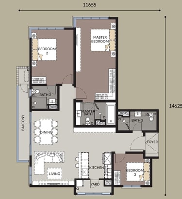 Talisa Bangsar Hill Park Layout Plan Type 1A