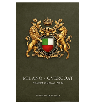 Milano overcoat premium Italian fabric