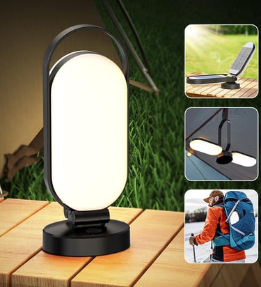 Hapfish Lampe Solaire rechargeable