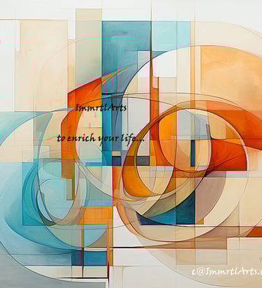 ImmrtlArts : #10 The Mist abstract painting