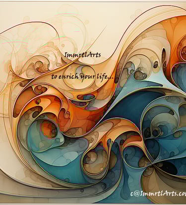 ImmrtlArts : #22 The Life an abstract painting