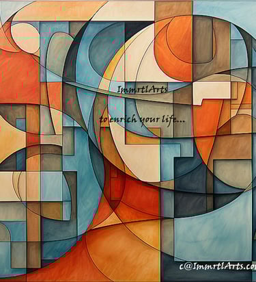 ImmrtlArts : #23 The Intricacies an abstract painting