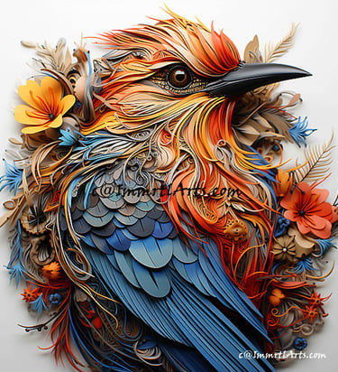 ImmrtlArts: Avian Tapestry Illustration