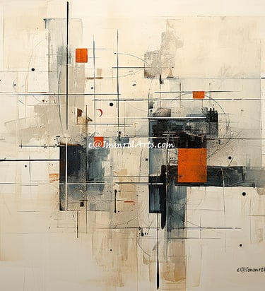 ImmrtlArts : Beyond Boundaries abstract painting