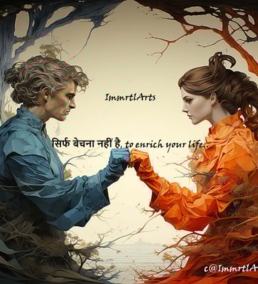 ImmrtlArts: Illustrations Intricate emotions 