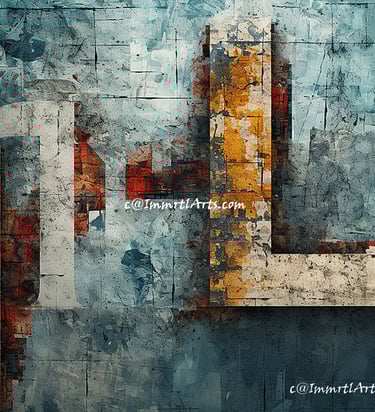 ImmrtlArts : Love 1 2023 abstract painting