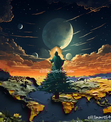 ImmrtlArts: The Praying Illustration