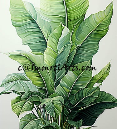 ImmrtlArts: Verdant Harmony Illustration