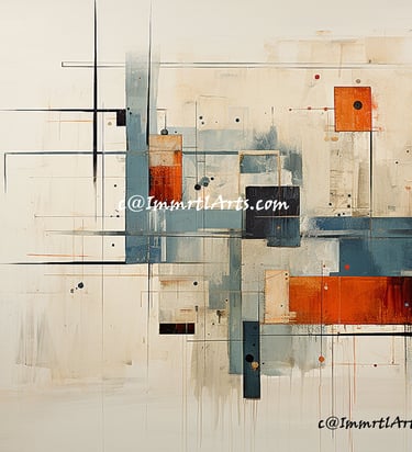 ImmrtlArts : Vivid Abstractions abstract painting