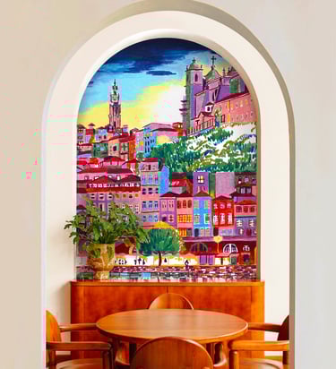 a table with chairs and a table with chairs