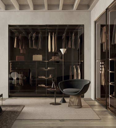 Dressing fait pour une maison a Genève par Ital agencements