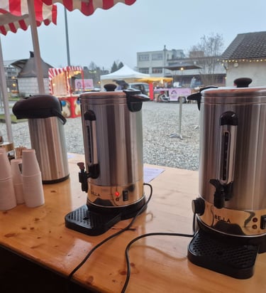 Ausschank Glühwein-Catering