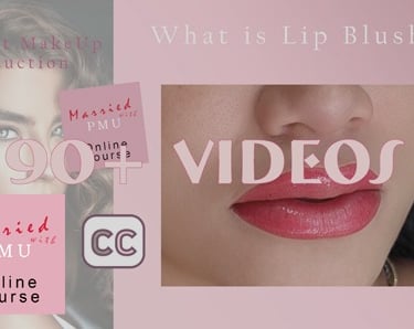 Permanent Makeup Training Over 90 videos and 10 hours of content