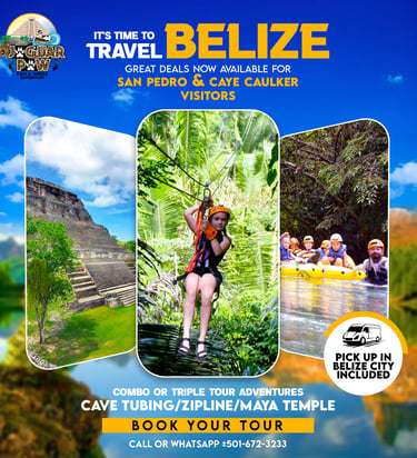 Explore with us Jaguar Paw Belize