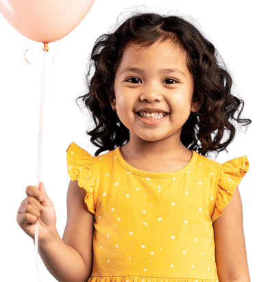 Happy child at a themed birthday party organized by Party Pop SA in Ballito