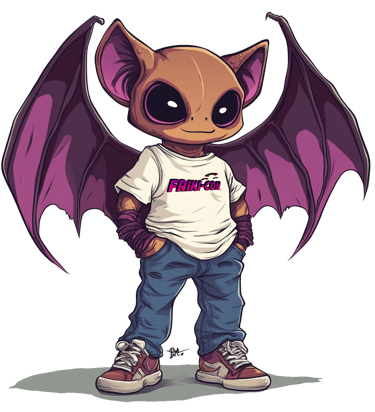 a cartoonish bat batu batu batu
