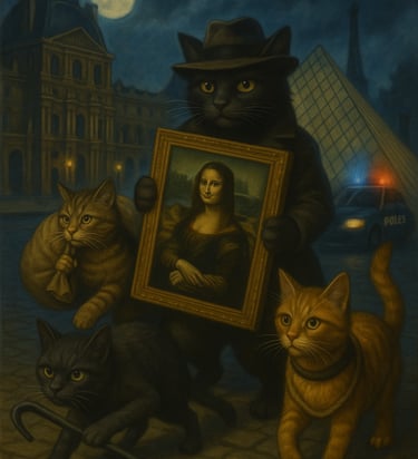 Activité canine originale mêlant énigmes, complicité et aventure ludique. Thème des chats