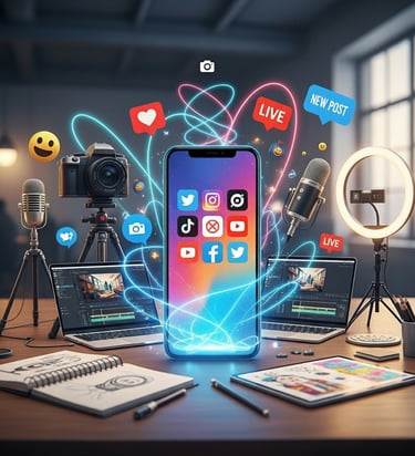 Content and social media