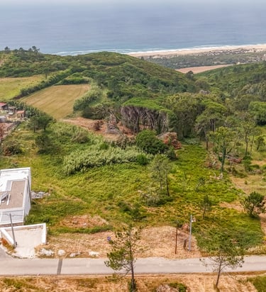 Terreno para construção de moradia com vista mar Nazaré