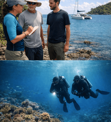 Field-based lionfish management above and below the surface in the Caribbean