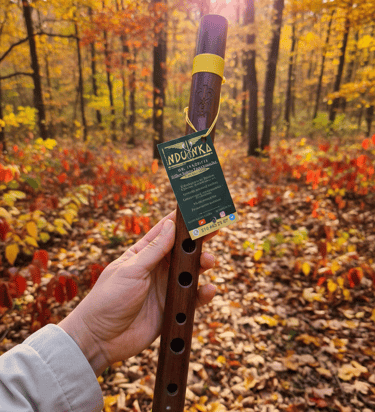 presentacion de la quena INDUINKA lista para la venta