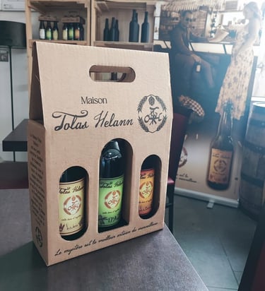Coffret 75cl Tolas Helann