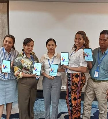 Landi Institute Participant Engaging with Digital Training Materials