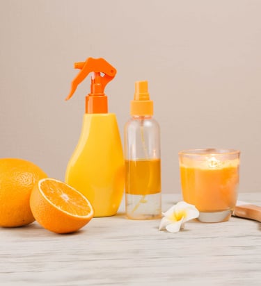 orange shower cleansing oil