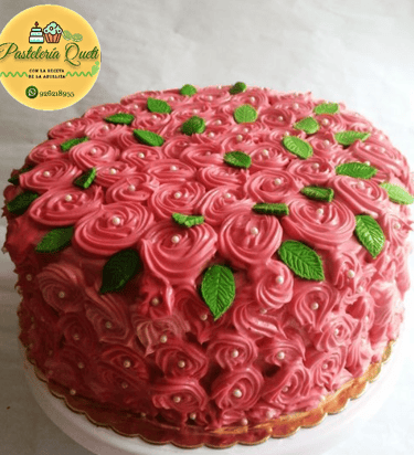 pasteleria queti torta personalizada rosas cumpleaños lima peru