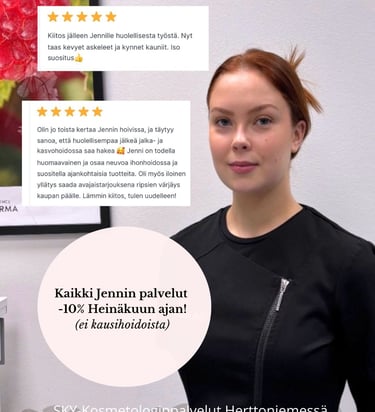 Kosmetologinpalvelut herttoniemi