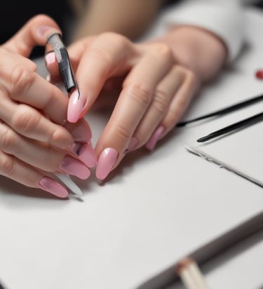 elaboracion de uñas una a una 